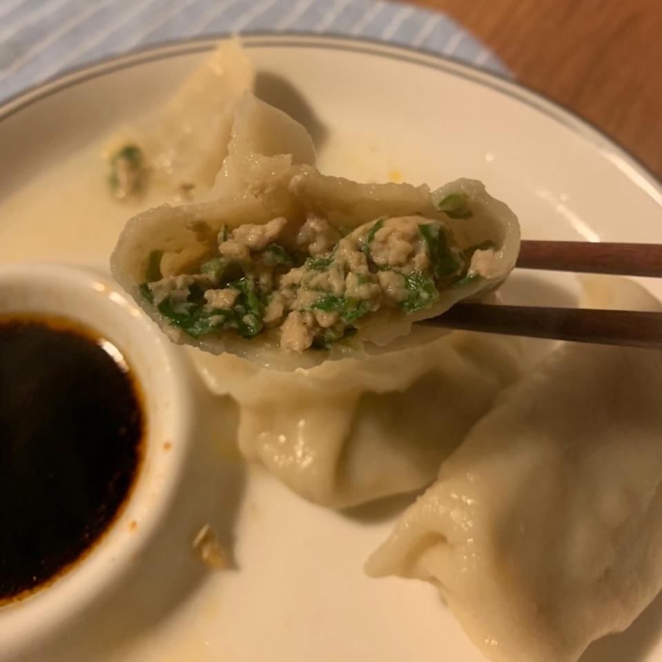 猪肉韭菜馅饺子