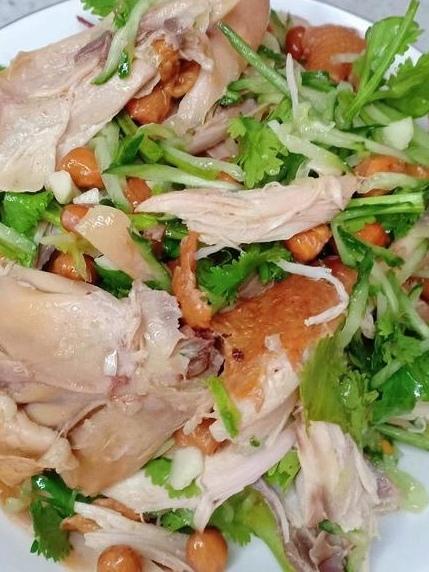 凉拌小烧鸡的做法