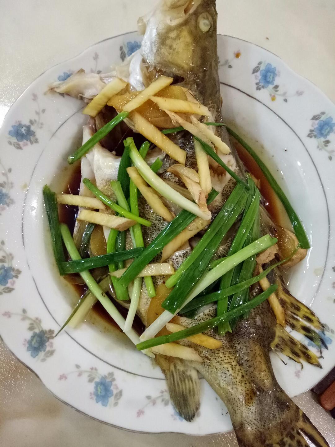 朴素版清蒸桂鱼