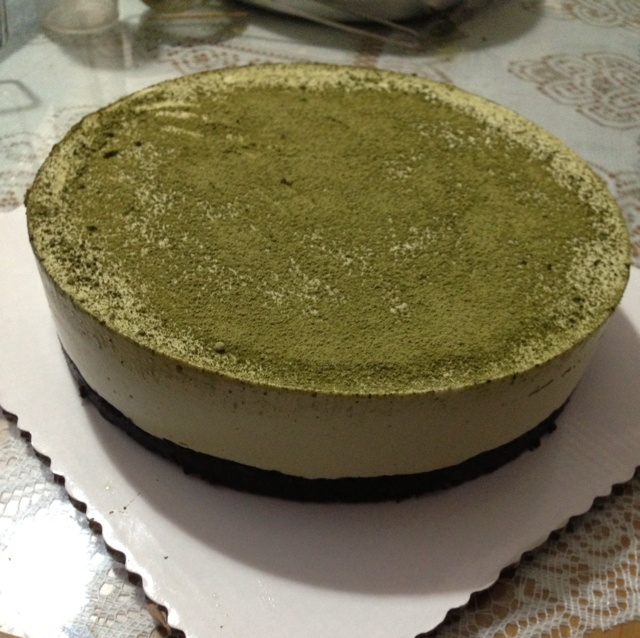 抹茶冻芝士蛋糕