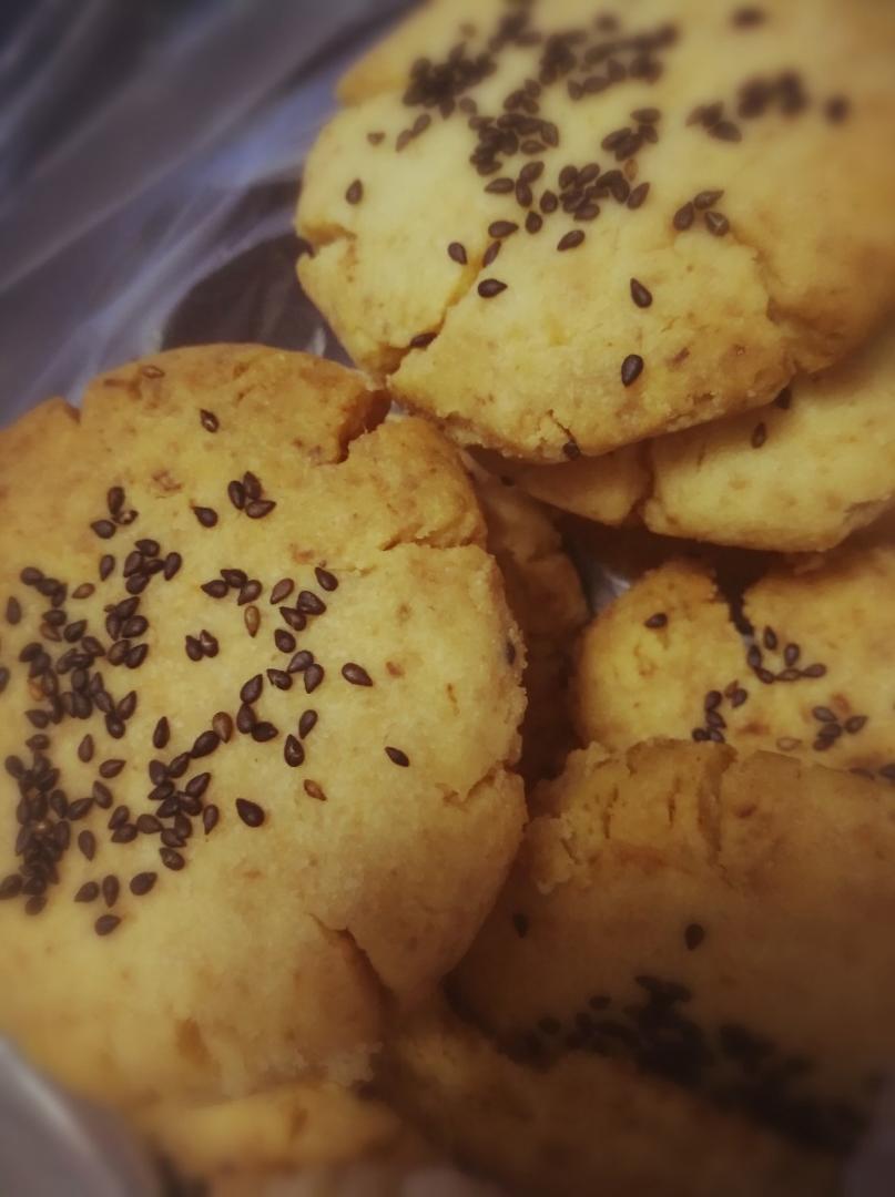 尔舞影做的桃酥饼