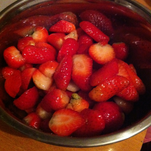 糖腌草莓