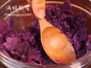 紫薯山药卷的做法 步骤3