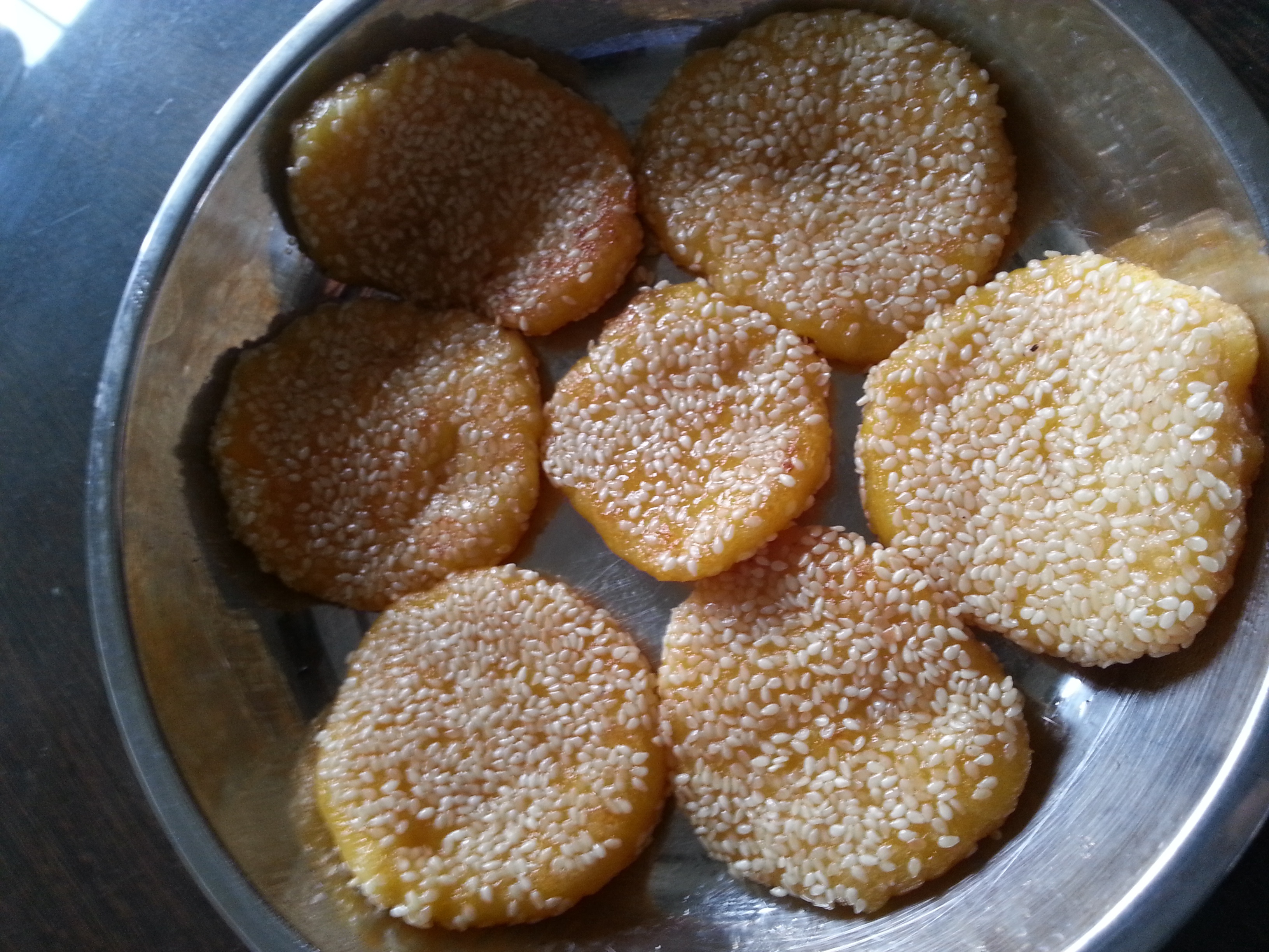 芝香南瓜饼