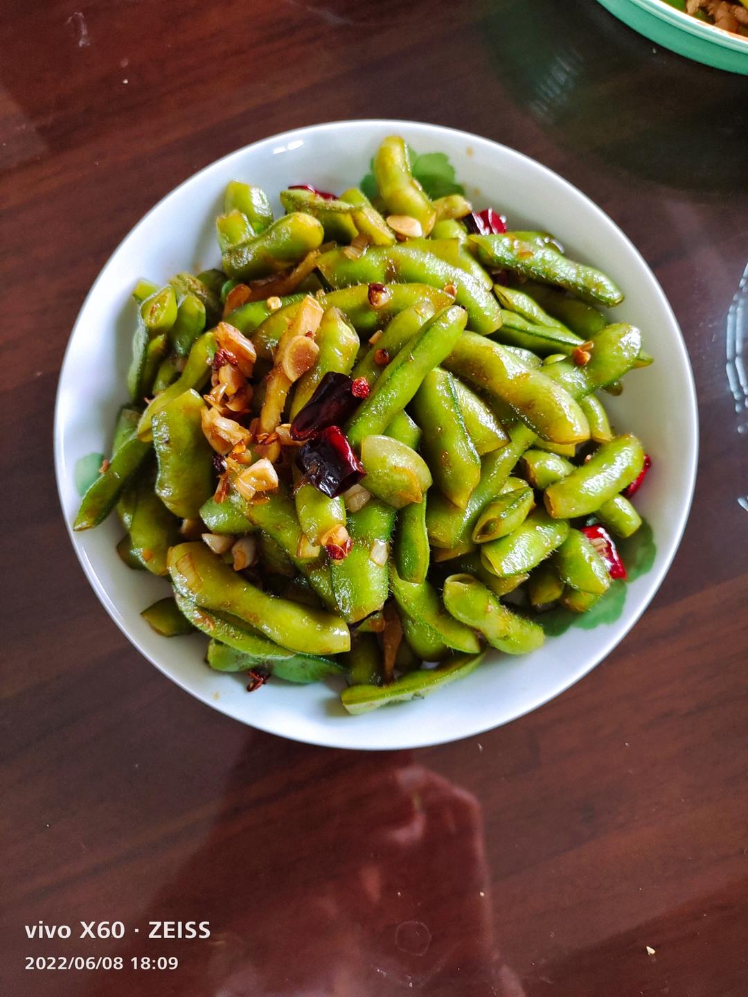 夏日爽口凉拌毛豆