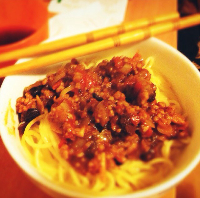 番茄肉酱意面