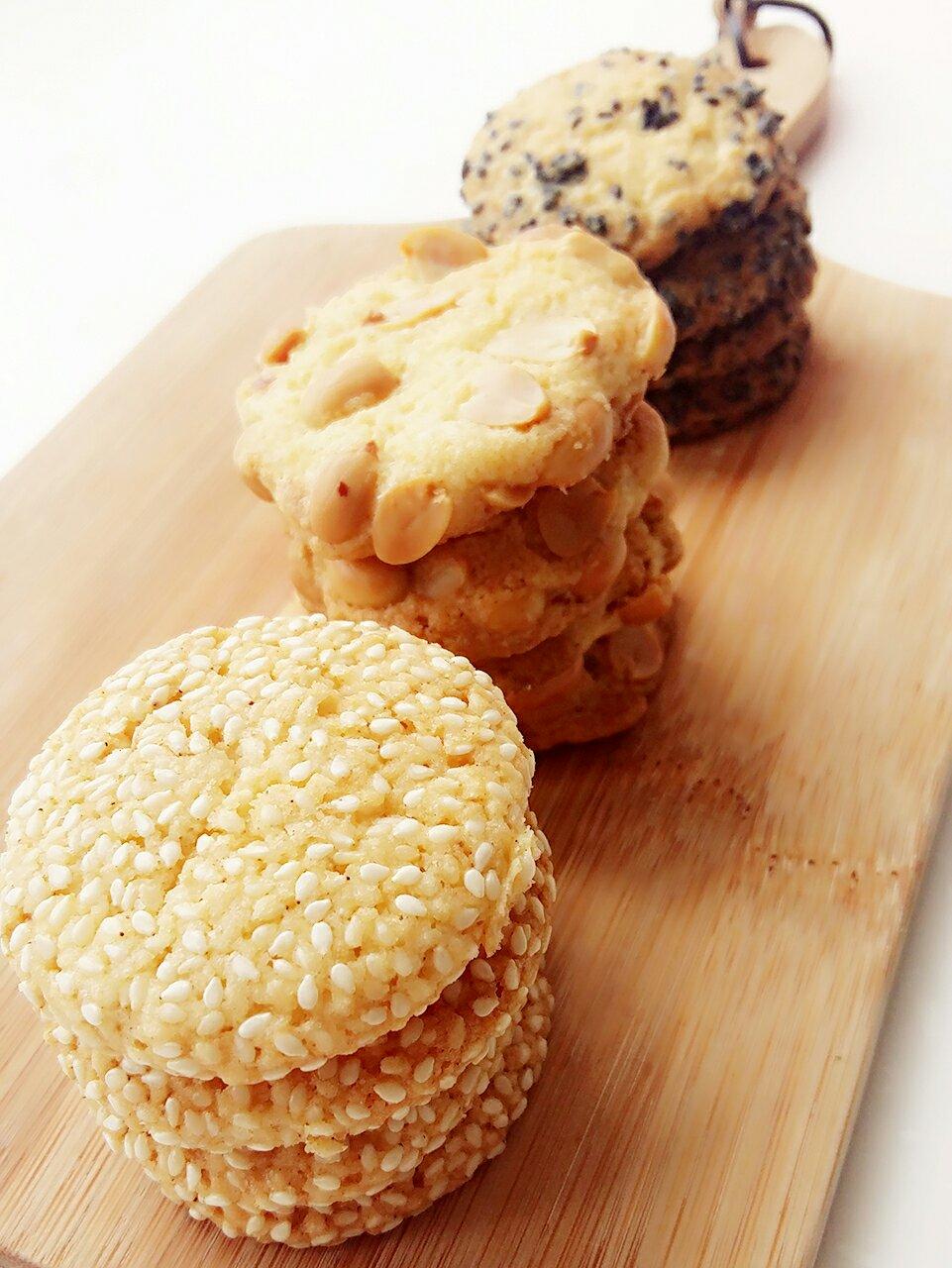 糖饭619做的超级好吃的花生酥饼