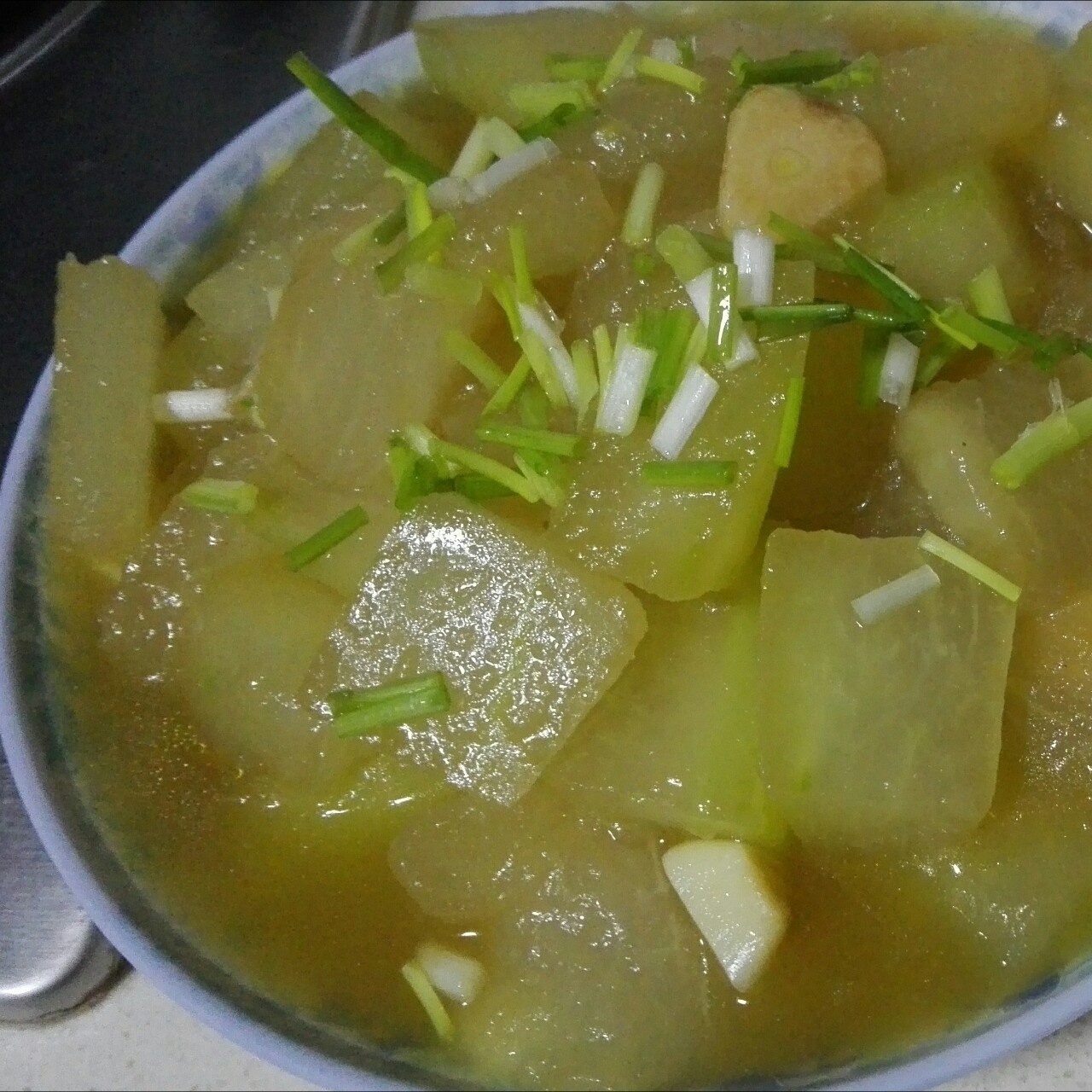 蚝油焖冬瓜