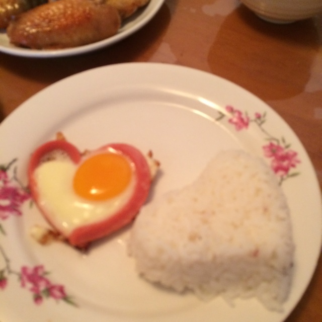 心形煎鸡蛋