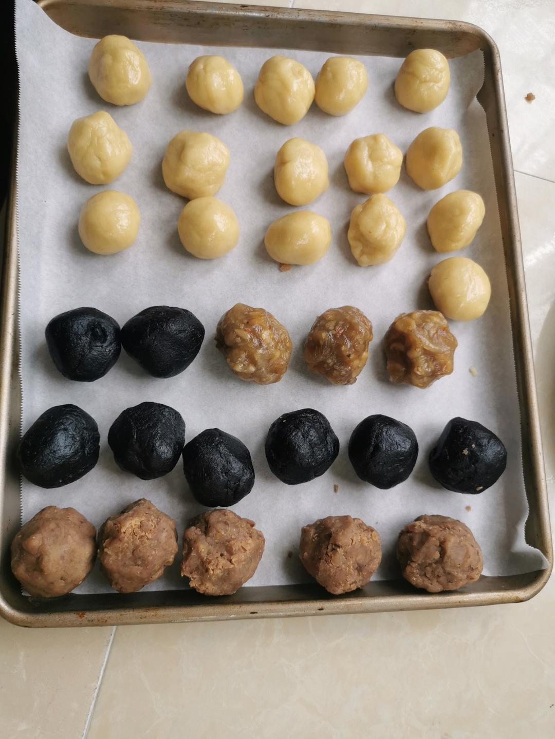 自制黑芝麻馅（月饼用）