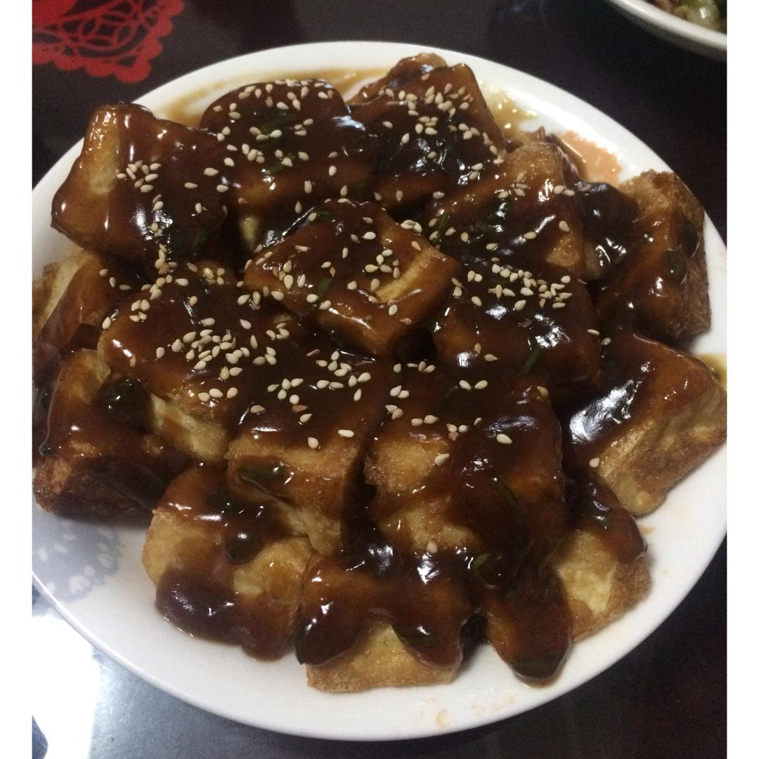 糖醋脆皮豆腐