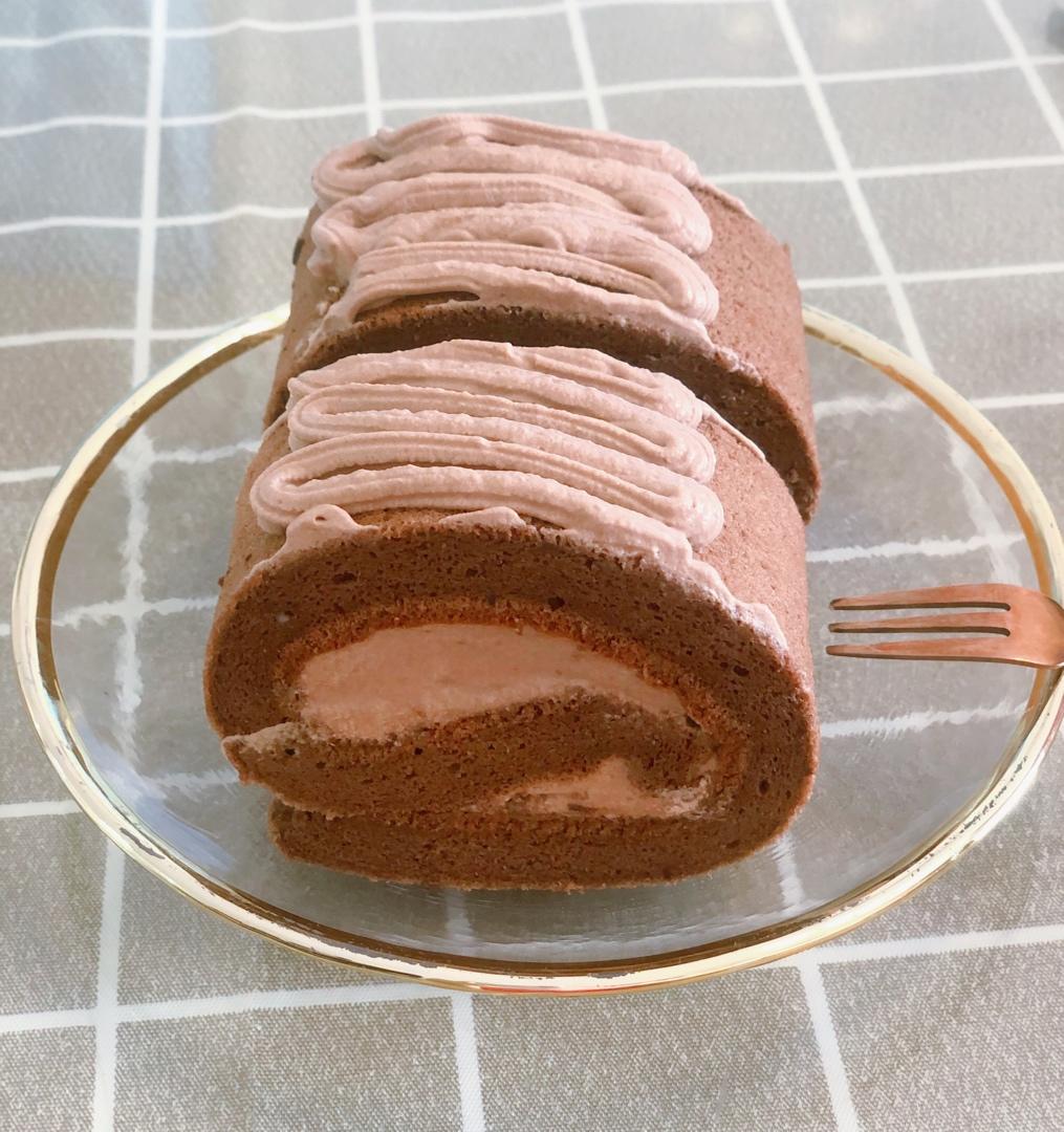 双重巧克力浓郁卷/香香香香···香喷喷的巧克力卷~/烘焙视频蛋糕篇10「中卷」