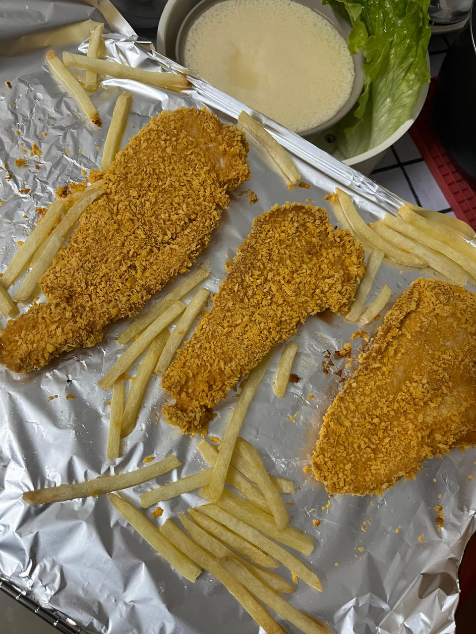 不用一滴油烤鸡排