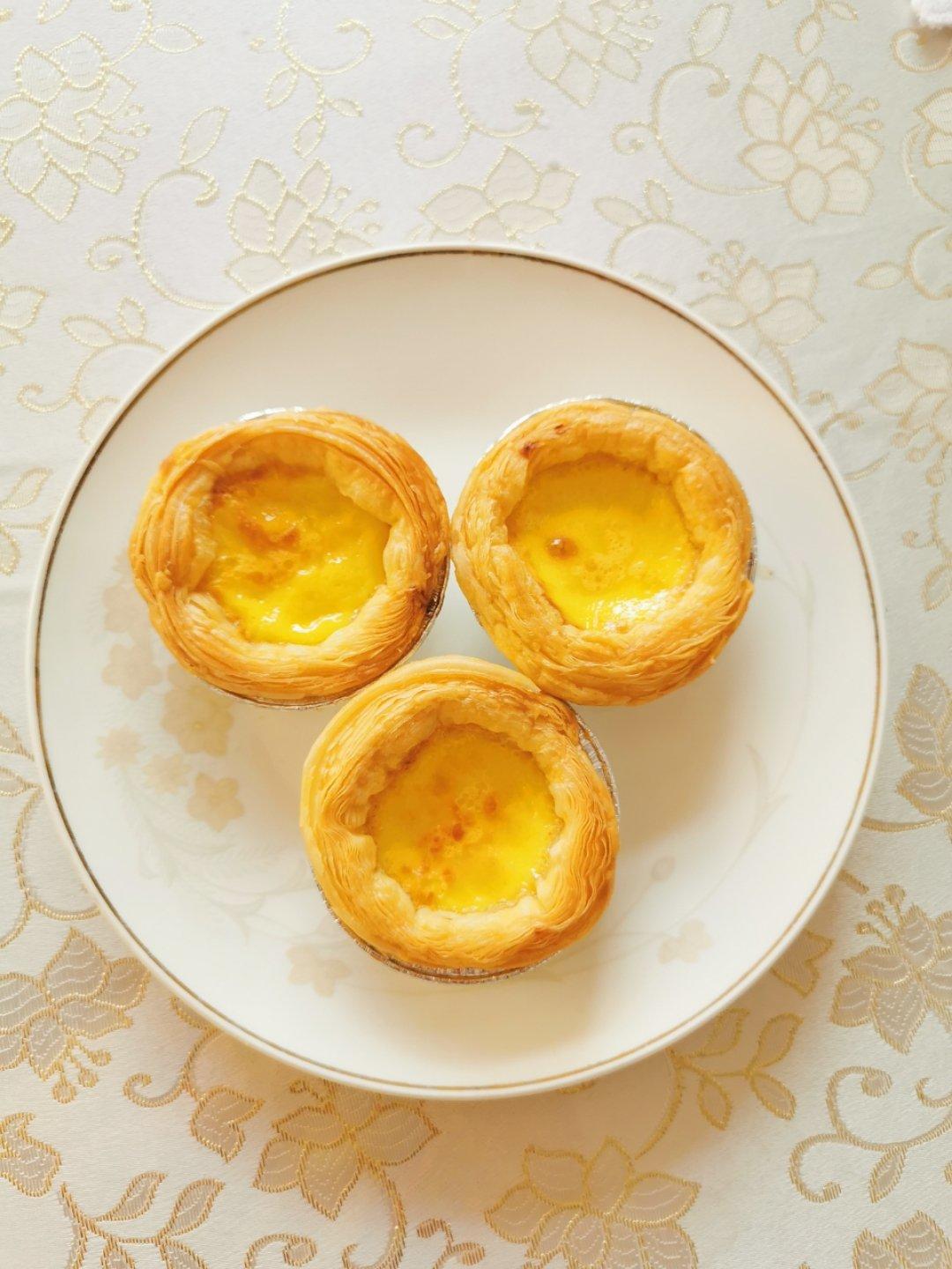 🥧超简单快手的蛋挞~（🥚全蛋液👉无淡奶油）