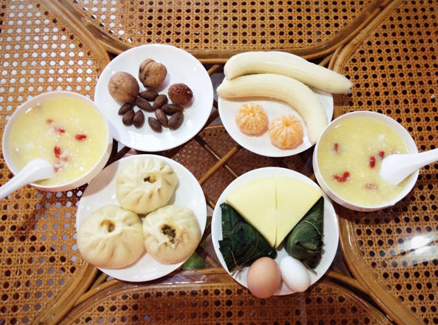 一周不重复早餐