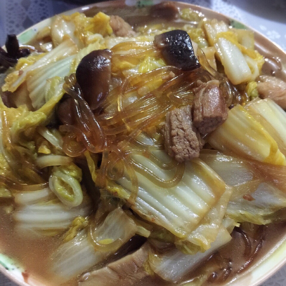 白菜炖粉条