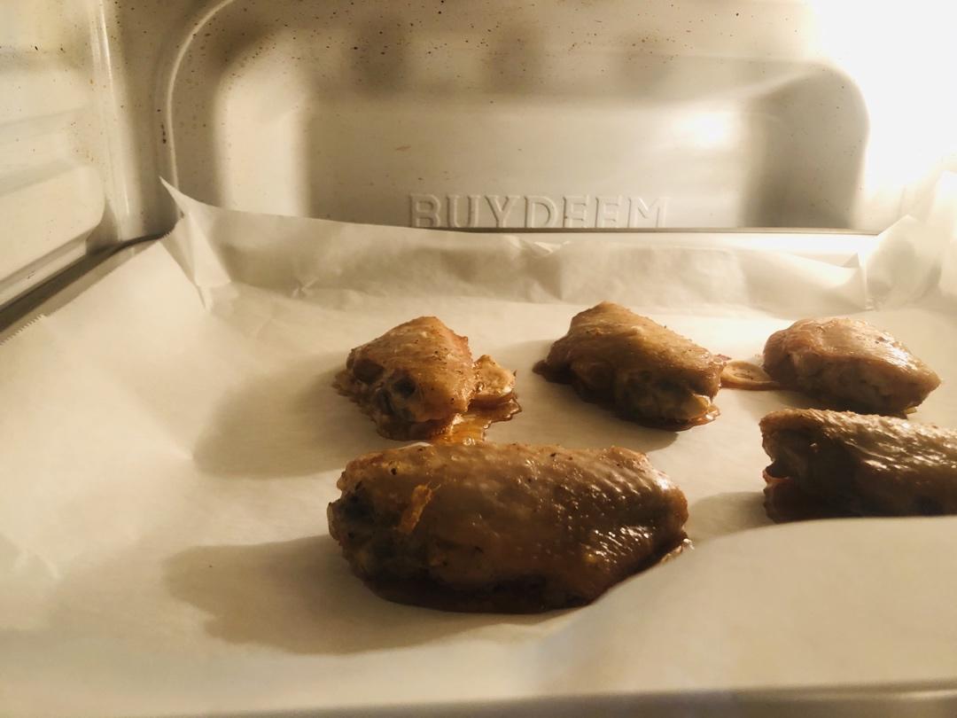 【12月北鼎烤箱食谱】鸡翅包饭