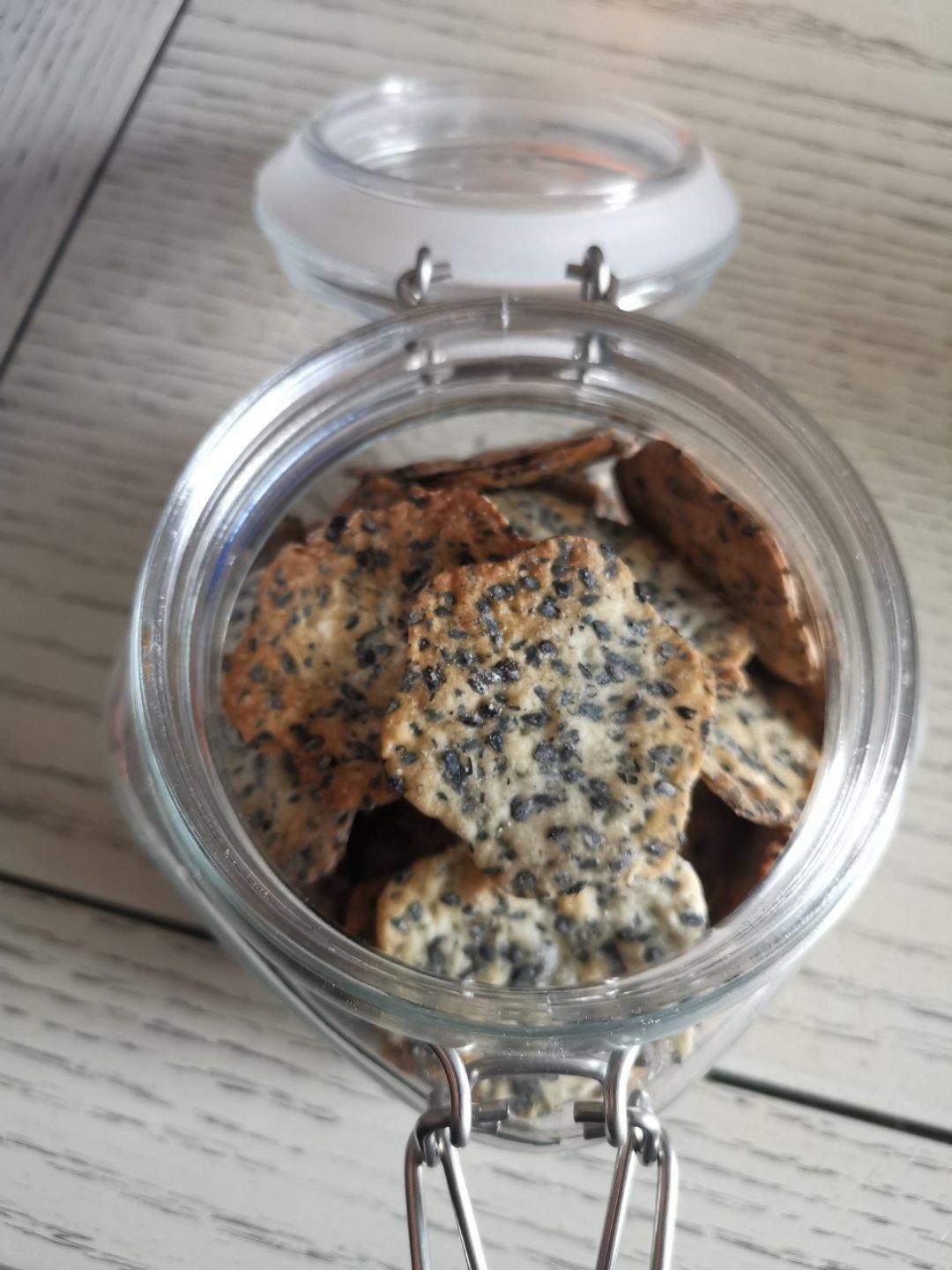 平底锅版芝麻薄脆