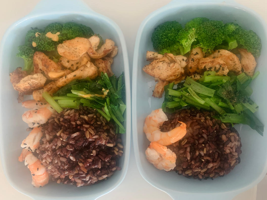 一周减脂餐•一人食•早中晚（含每餐大概卡路里）