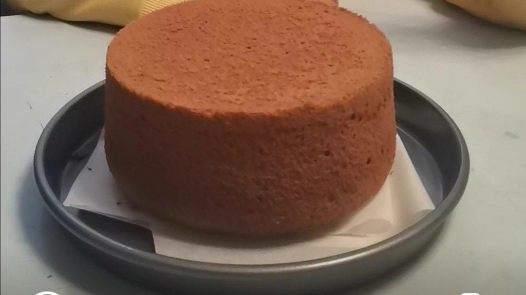 6寸可可戚风（内附8寸5蛋配方）