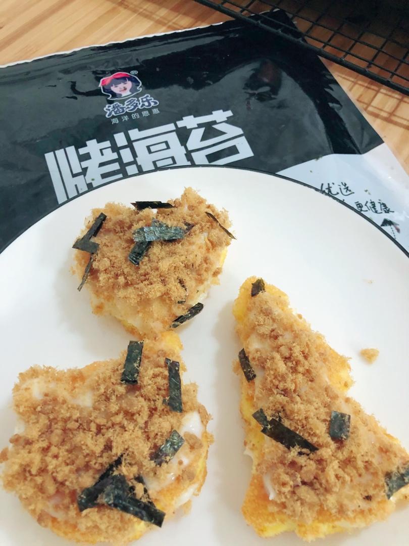 软绵绵的海苔肉松小贝