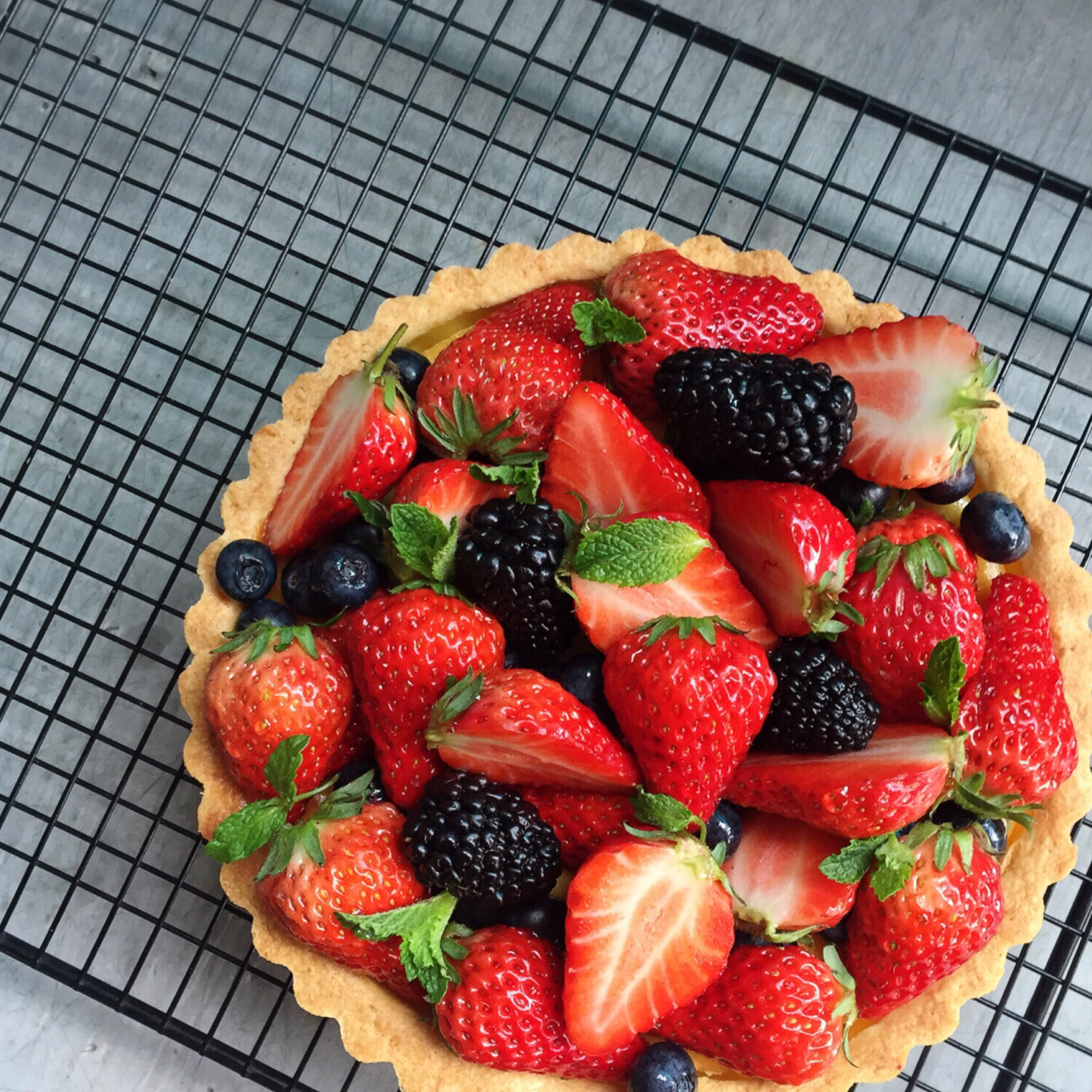 水果乳酪塔（热烤式）