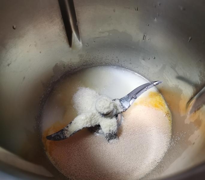 纯奶手撕吐司的做法 步骤1