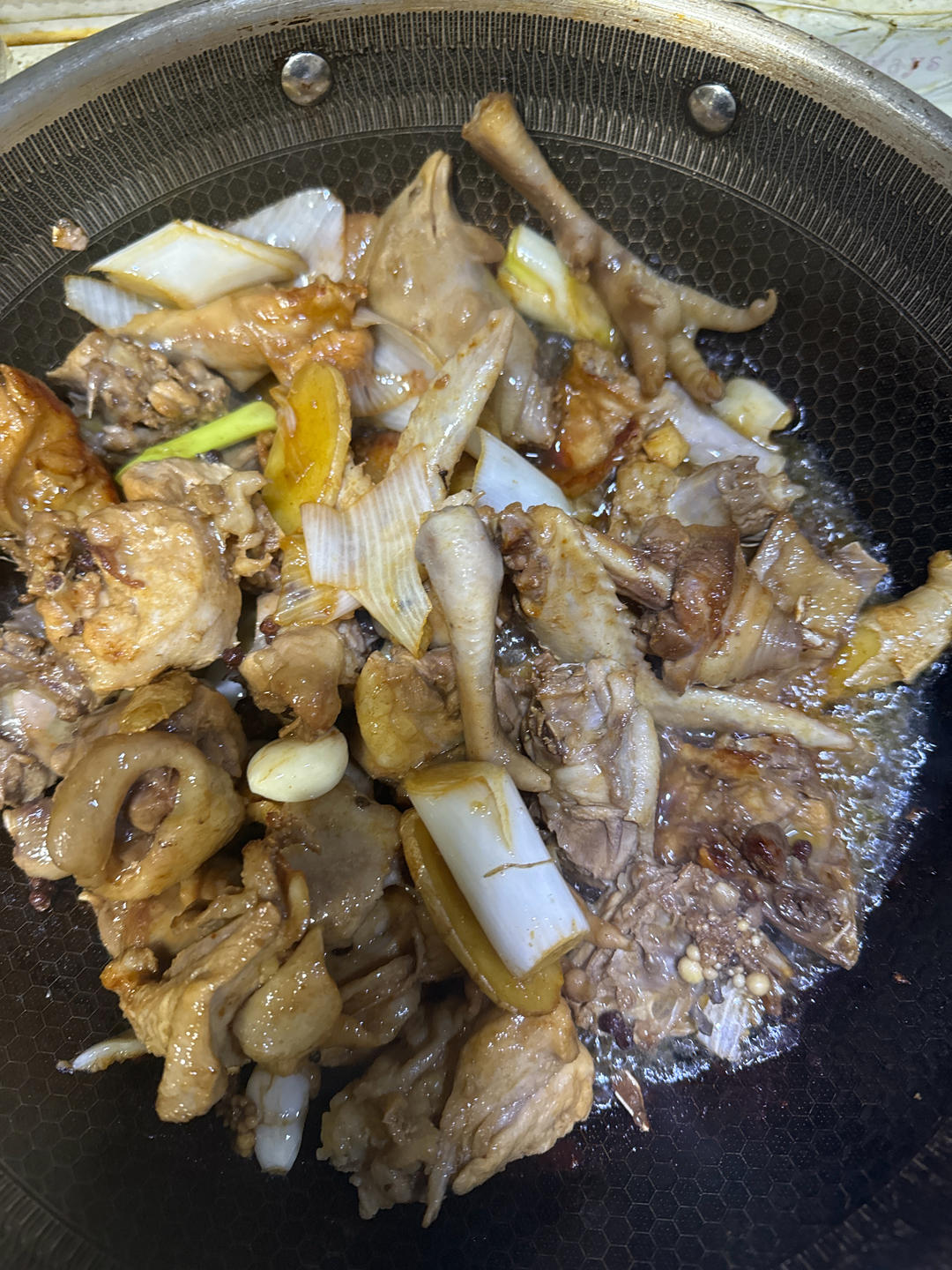 家常炖鸡
