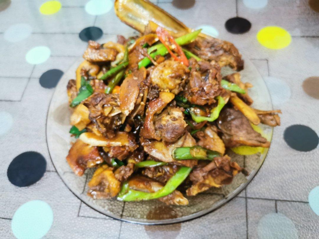 老下饭的子姜焖鸭