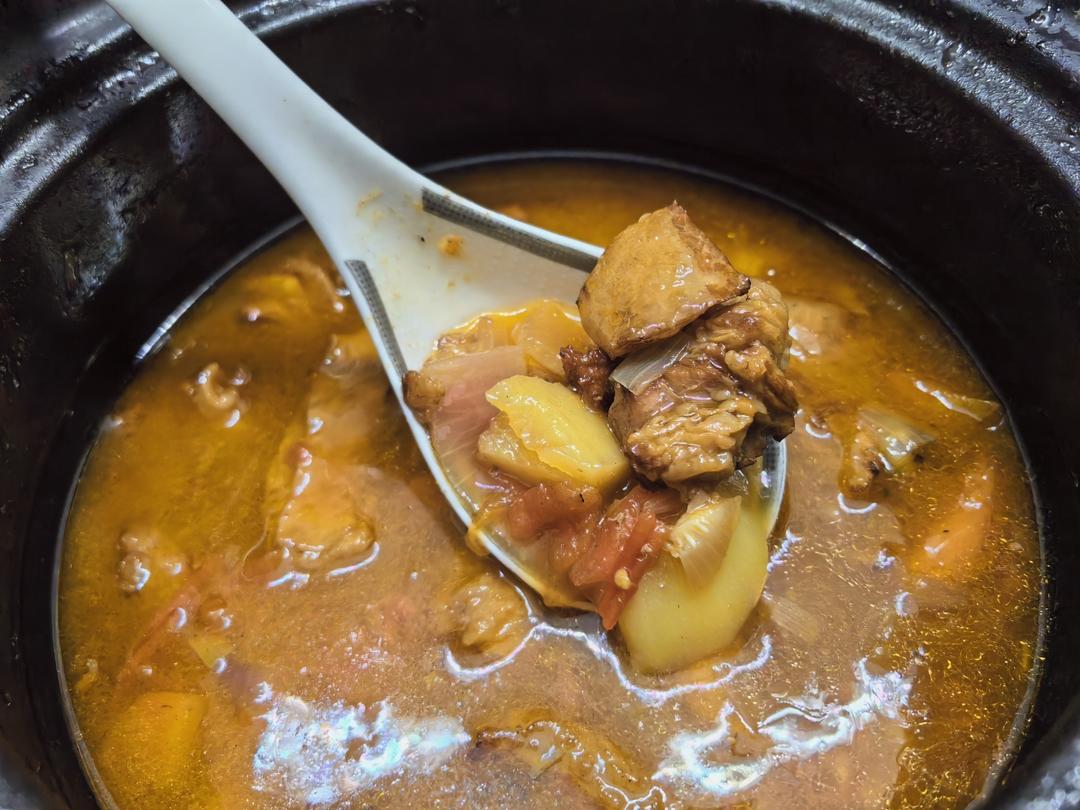 番茄土豆炖牛腩