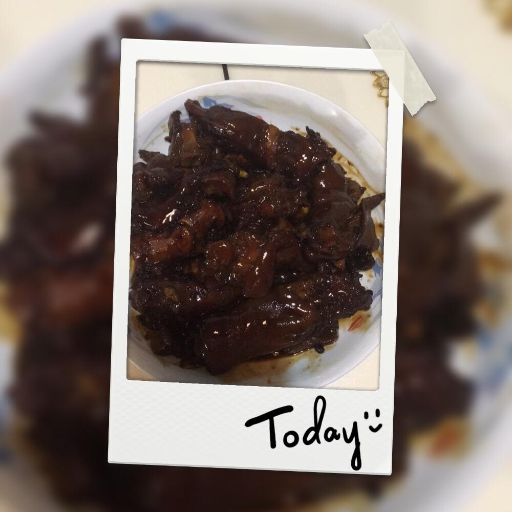 美味的家常菜：红烧猪蹄