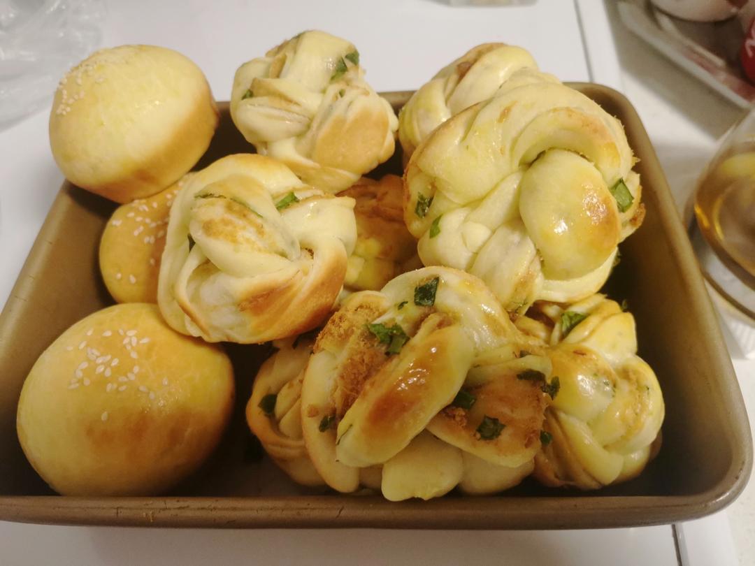 香葱肉松mini小吐司