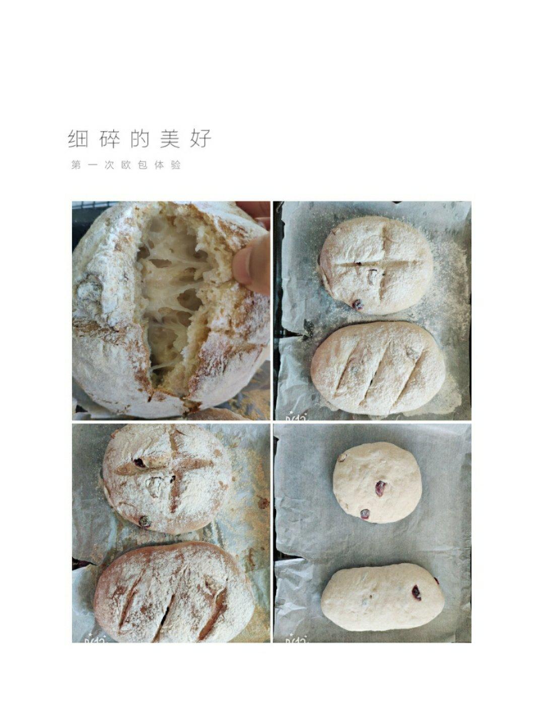全麦核桃包～软欧包