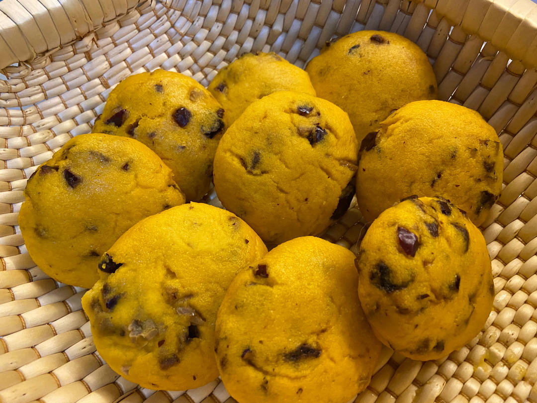 比糕点还美味的粗粮——玉米南瓜半发面小饼