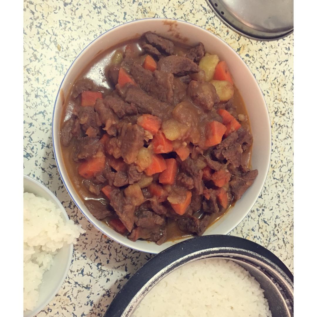 红烧牛肉土豆 （独家秘制）