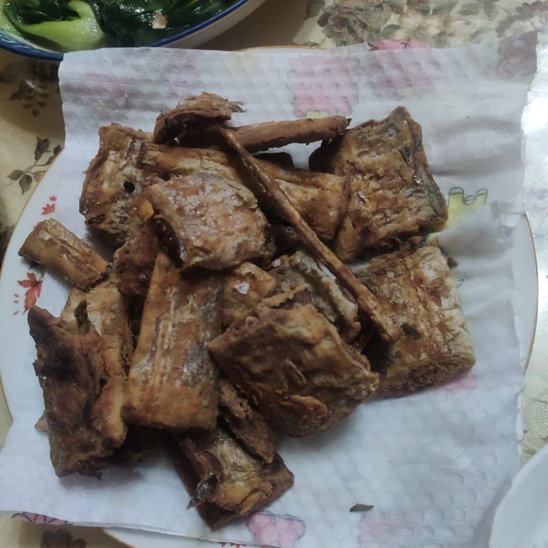 干炸带鱼