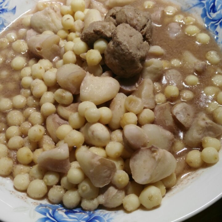 嫩菱炒肉丝