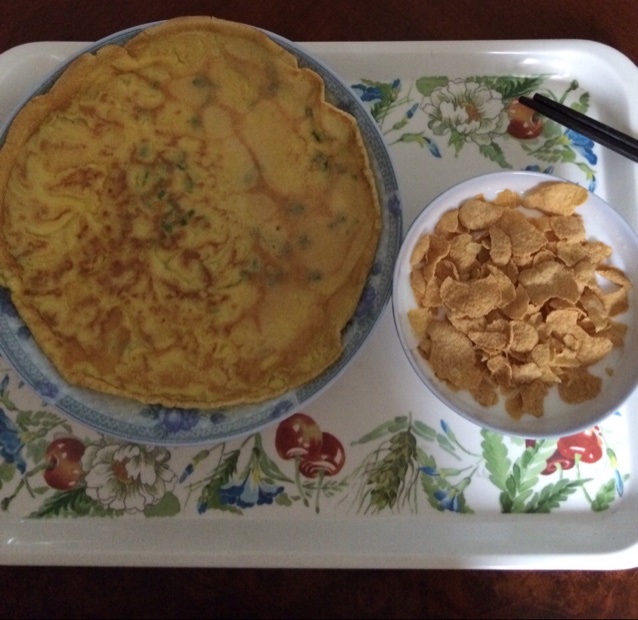 葱花鸡蛋饼