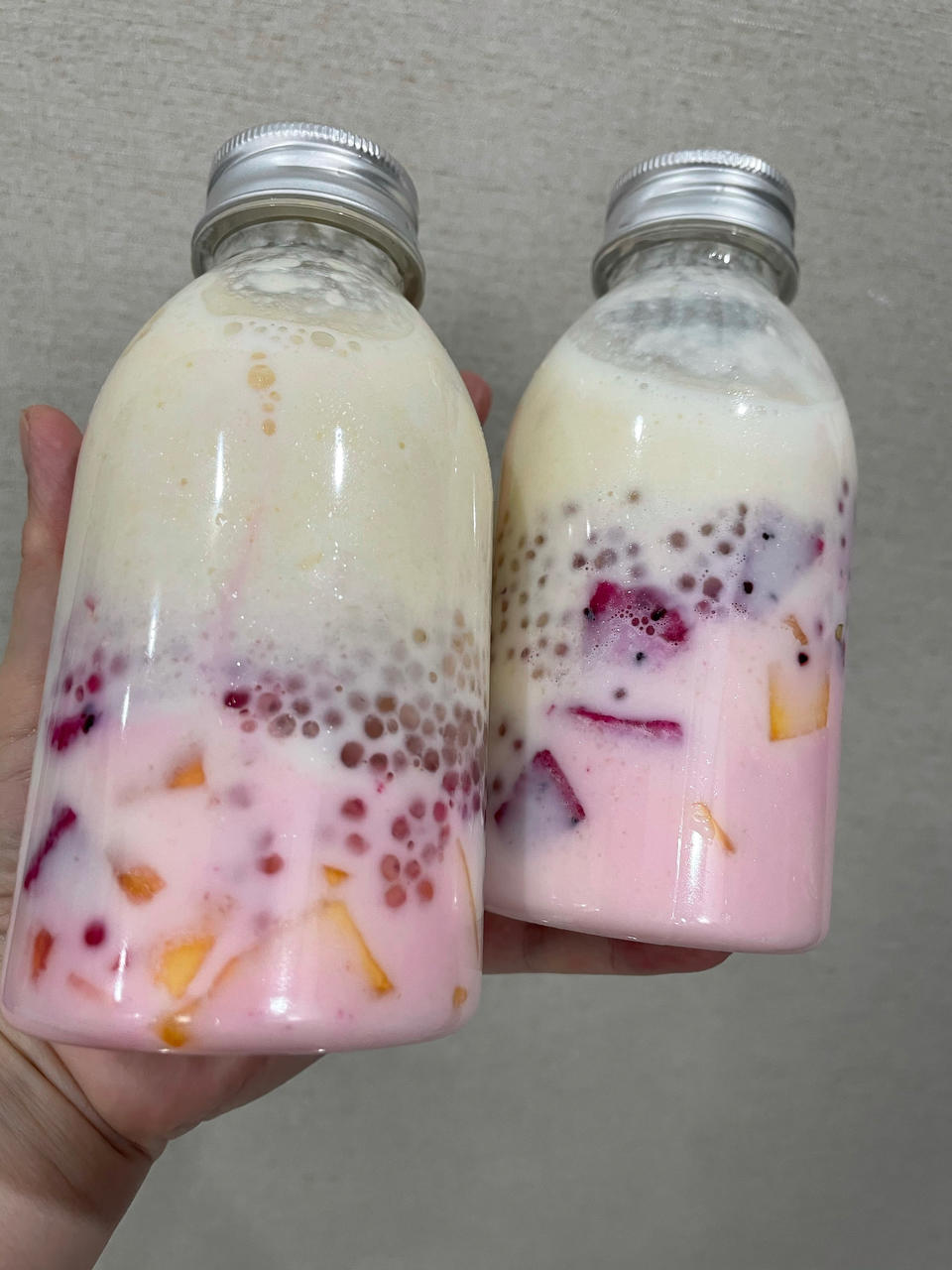 港式甜品——杨枝甘露(芒果西米露)附芒果花切法