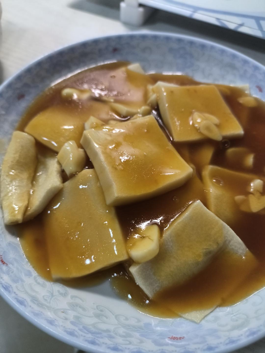 有肉感的蚝油千页豆腐