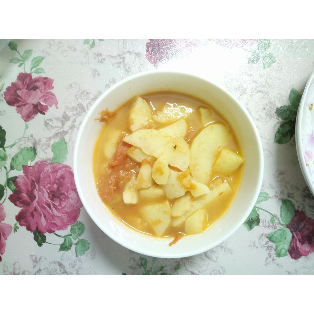 超级浓超好喝的番茄土豆汤