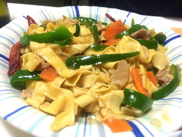 东北尖椒干豆腐