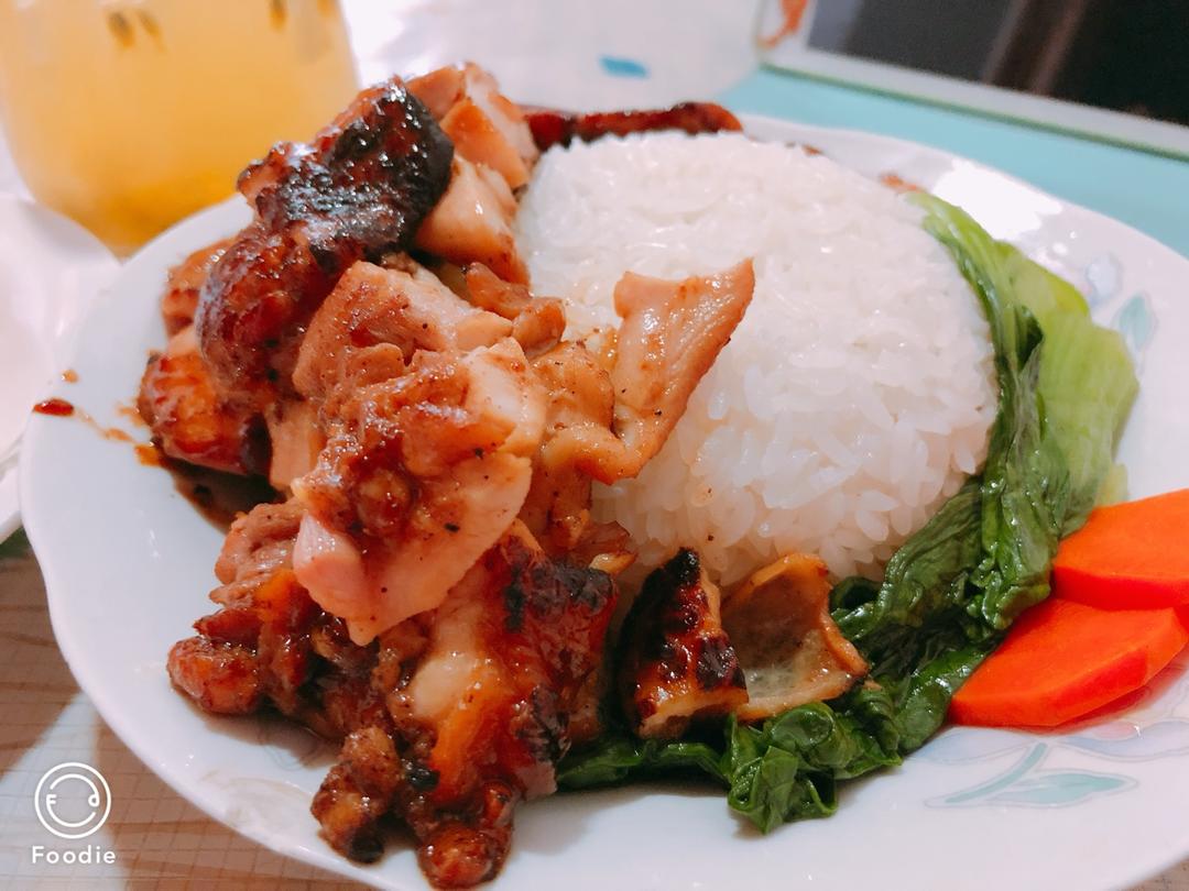 日式照烧鸡排饭