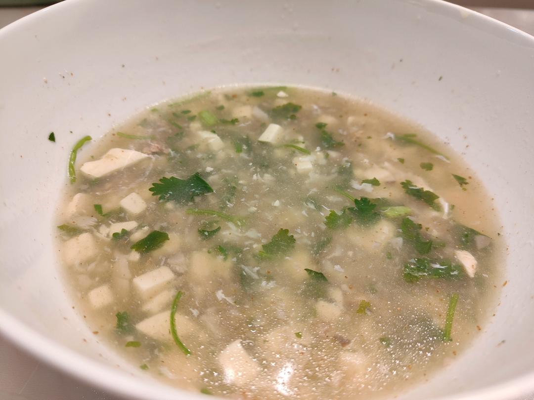 鲜美可口的——西湖牛肉羹