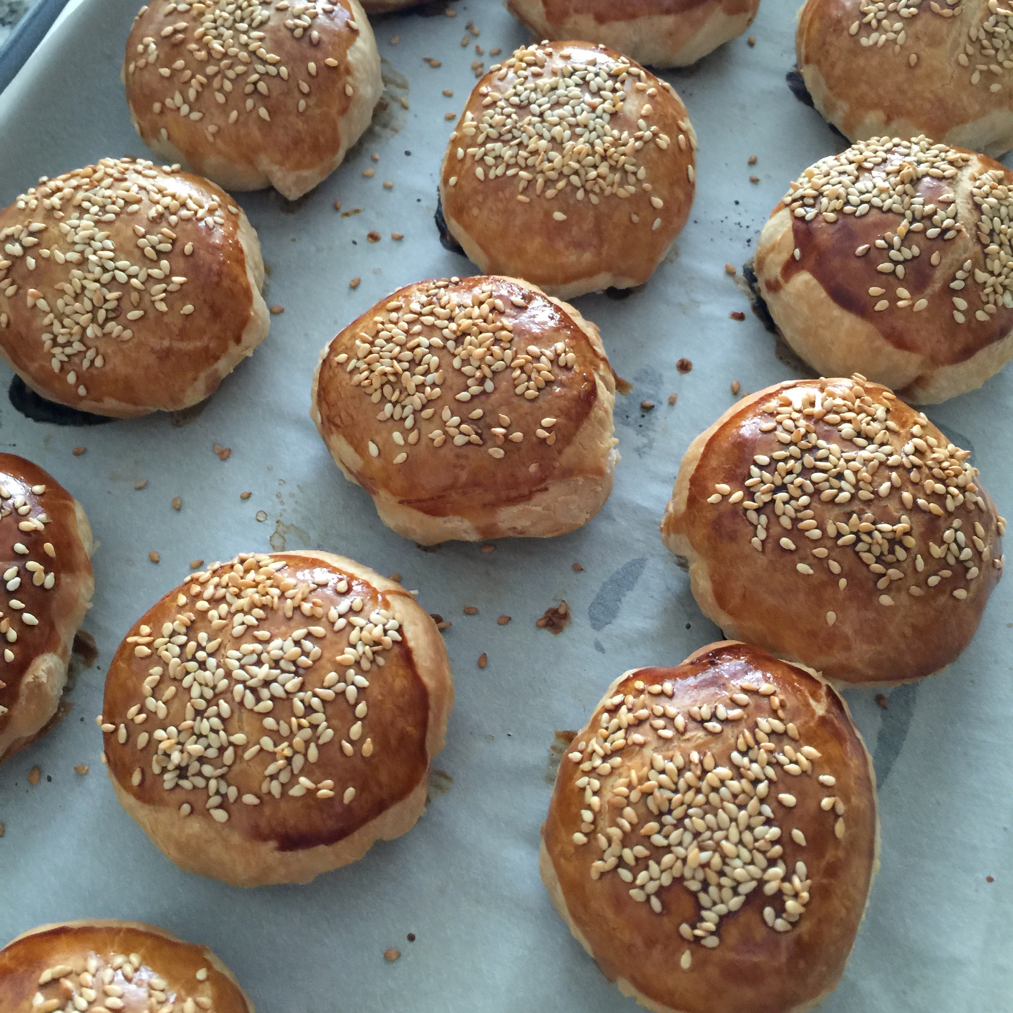 泳式鲜肉榨菜月饼