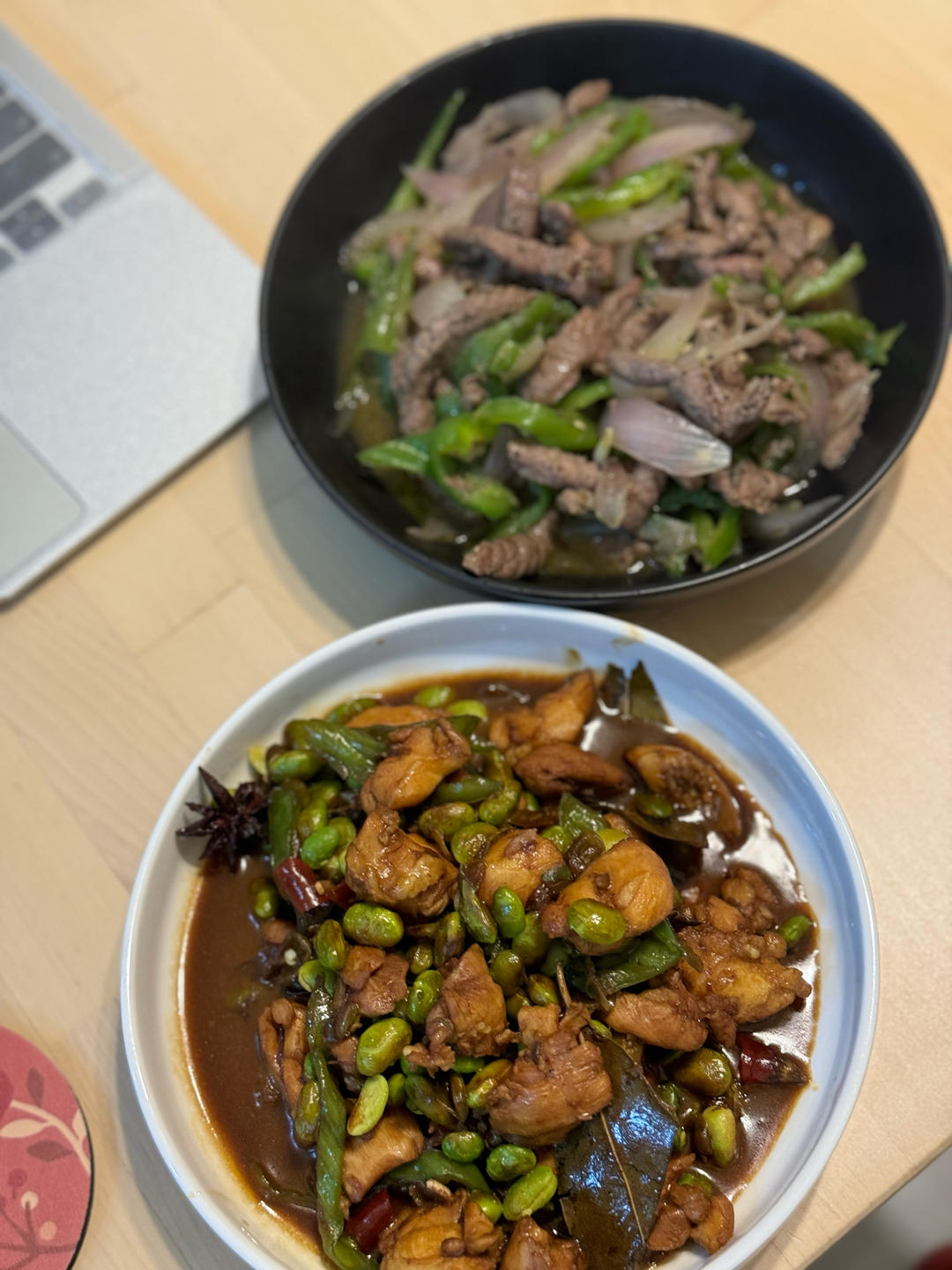 下饭菜｜毛豆烧鸡腿🍗真的pangpang香🔥