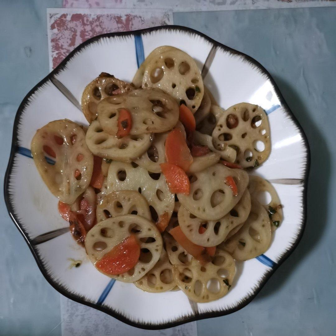 最简单味道惊艳的糖醋藕片