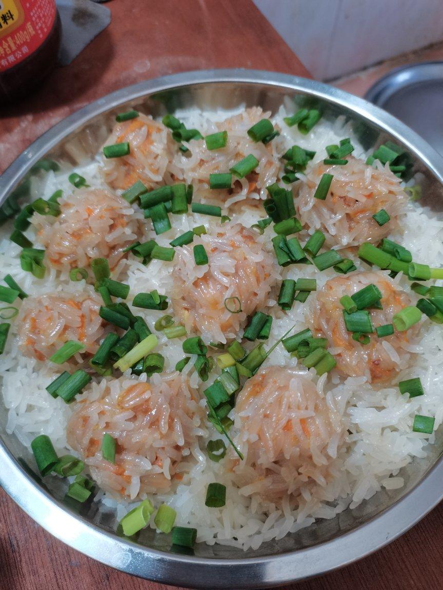 糯米肉丸子，简单易做，孩子特喜欢吃