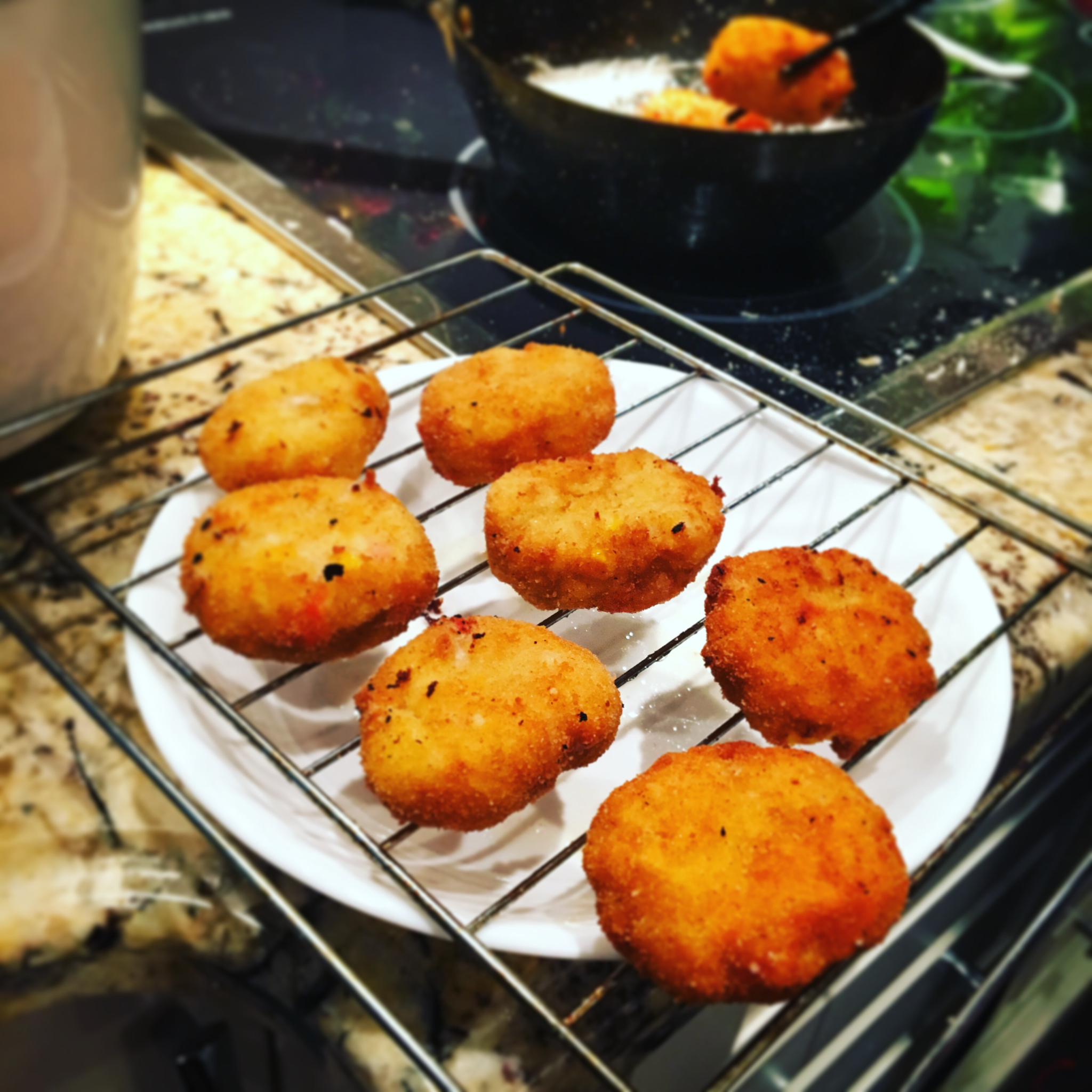 奶油蟹肉可乐饼