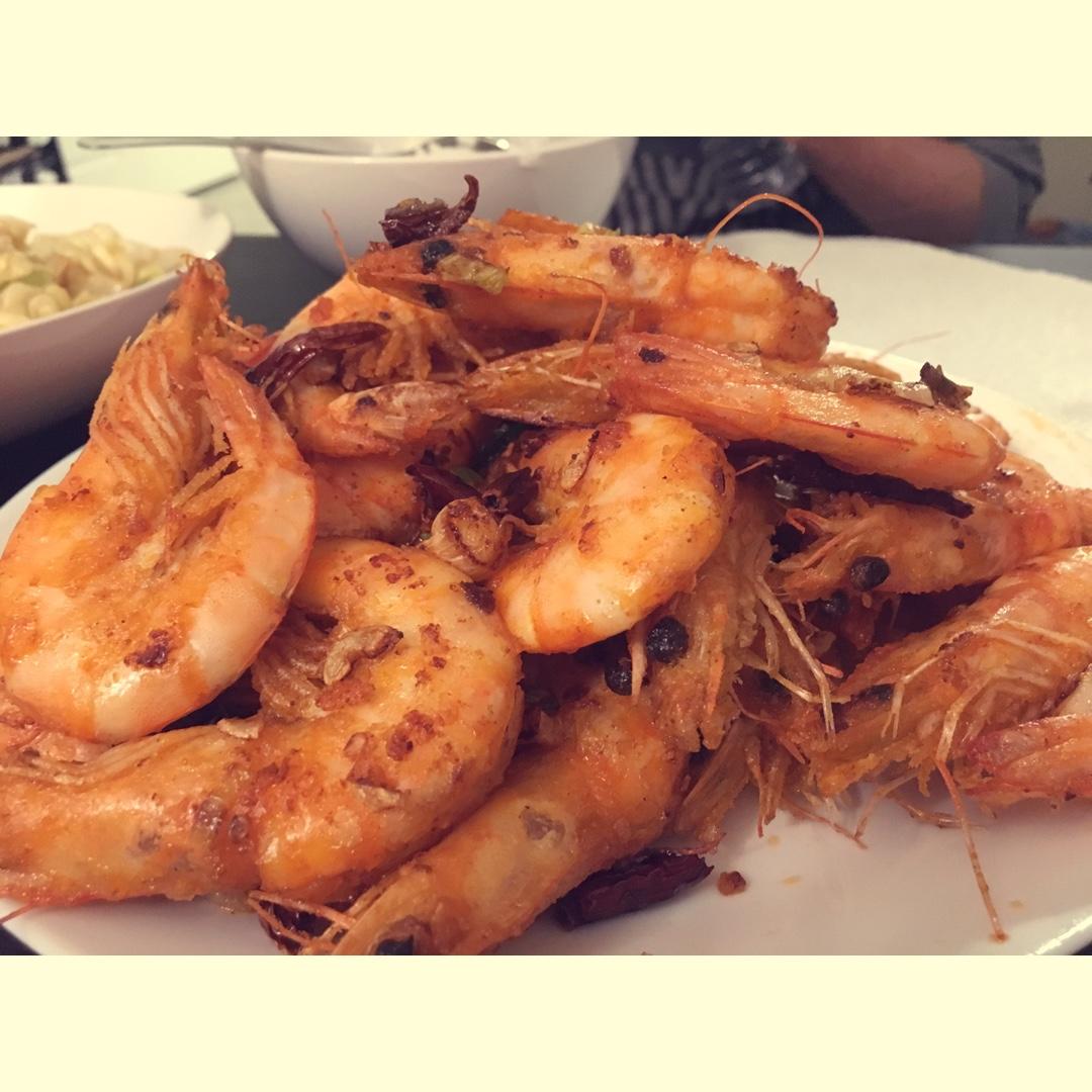 【曼食慢语】椒盐大虾